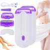 Hair Remover, Silky Smooth Hair Eraser, Rechargeable Hair Removal Epilators, Silky Smooth Hair Remover for Women, Painless Hair Remover Apply to Any Part of The Body (2pcs) view 1