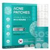 Hydrocolloid Pimple Patches (Made in Korea) FSA/HSA Eligible - Vegan, Hypoallergenic, Cruelty-Free Acne Circle Stickers for Overnight Use, for Zits, Spots, Pimples, Whiteheads (46 Count, Mixed Sizes) view 1