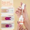 EODCI Dip Powder Liquid Set,15ml Large Capacity Dipping Powder System Essential Set with Base & Top Coat,Dip Activator, No Need Nail Lamp Cured,Good for Nail Salon and Beginners view 4
