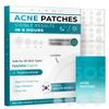 Hydrocolloid Pimple Patches (Made in Korea) FSA/HSA Eligible - Vegan, Hypoallergenic, Cruelty-Free Acne Circle Stickers for Overnight Use, for Zits, Spots, Pimples, Whiteheads (46 Count, Mixed Sizes) view 1