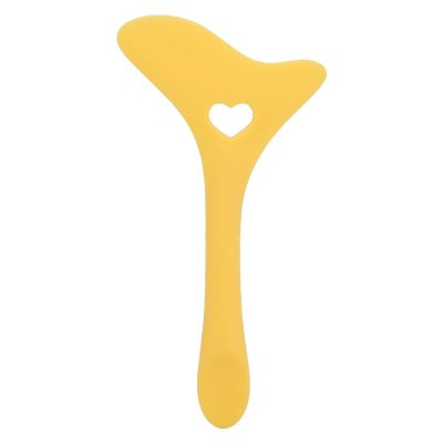 Eyeliner Stencil Reusable Silicone Eyeliner Professional Mascara Drawing Aid Makeup Application Tool For Makeup Artists(Yellow)