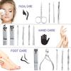 Pedicure Kits - Callus Remover for Feet, (23 in 1) Professional Manicure Set Pedicure Tools Stainless Steel Foot Care, Foot File Foot Rasp Dead Skin for Women Men Home Foot Spa Kit view 2