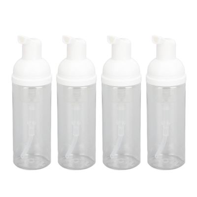 20pcs 50ml Foaming Pump Bottle, Leak-Proof Transparent Travel Dispenser, Refillable Clear Instant Foaming Bottles for Hand Lotion, Shampoo, Durable Eco-Friendly Design