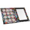 12 Holes Eyeshadow Palette, Plastic Eyeshadow Makeup Palette, Empty Magnetic DIY Contour Eyeshadow Palette Makeup Storage Box view 2