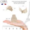 Camila Paris CP3542 French Hair Clip for Women, Hair Side Clips, 2 Inch Girls Hair Claw Clips Jaw Fashion Durable Styling Hair Accessories for Women, Strong Hold No Slip Grip, Made in France view 3