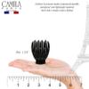 Camila Paris CP3541 French Hair Clip for Women, Hair Side Clips, 2 Inch Girls Hair Claw Clips Jaw Fashion Durable Styling Hair Accessories for Women, Strong Hold No Slip Grip, Made in France view 3
