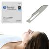 BodyMed Dermaplaning Blades #10 in Stainless Steel, 100 PCS - Disposable, Sterile Scalpel Blades for Estheticians, Facial Exfoliation, Hair Removal, Skin Care, Surgical & Podiatry Use view 1