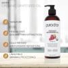 PURA D'OR 16 Oz Organic Grapeseed Oil - 100% Pure & Natural USDA Certified Cold Pressed Carrier Oil - Light & Silky, Unscented, Hexane Free Liquid Moisturizer - Face Skin & Hair - Men & Women view 2