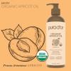 PURA D'OR 16 Oz ORGANIC Apricot Kernel Oil - 100% Pure & Natural USDA Certified Cold Pressed Carrier Oil - Antioxidant & Vitamin E Rich Moisturizer for Natural Glow & Softness - Face, Skin & Hair view 4