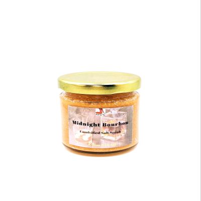 Bath by Jay, Midnight Bourbon Salt Scrub, 15oz net weight