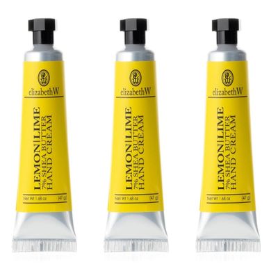 elizabeth W Lemon Lime Hand Cream, 1.68 Ounce (Set of 3)