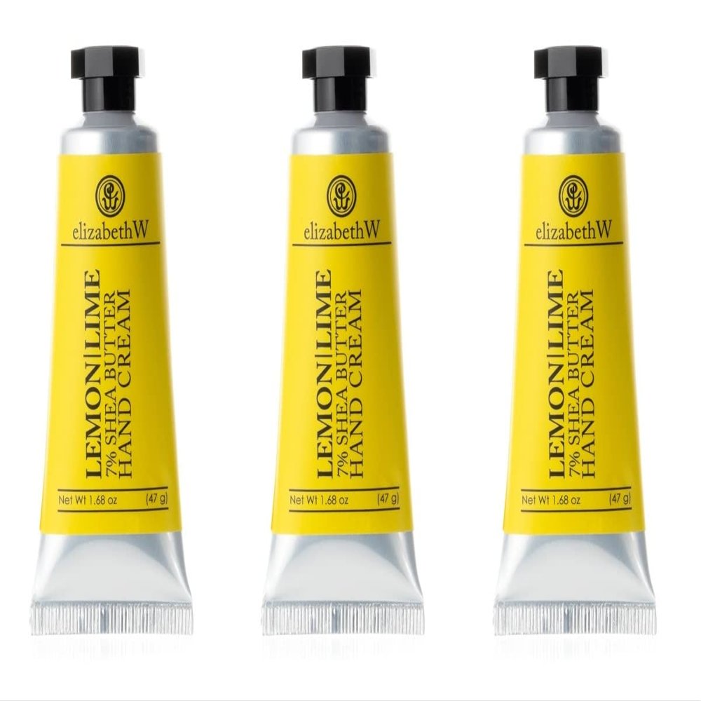 elizabeth W Lemon Lime Hand Cream, 1.68 Ounce (Set of 3)