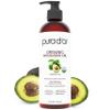 PURA D'OR 16 Oz ORGANIC Avocado Oil - 100% Pure & Natural USDA Certified Cold Pressed Carrier Oil For DIY Beauty, Non-Greasy, Unscented, Hexane Free Liquid Moisturizer - Face Skin & Hair - Men & Women view 1