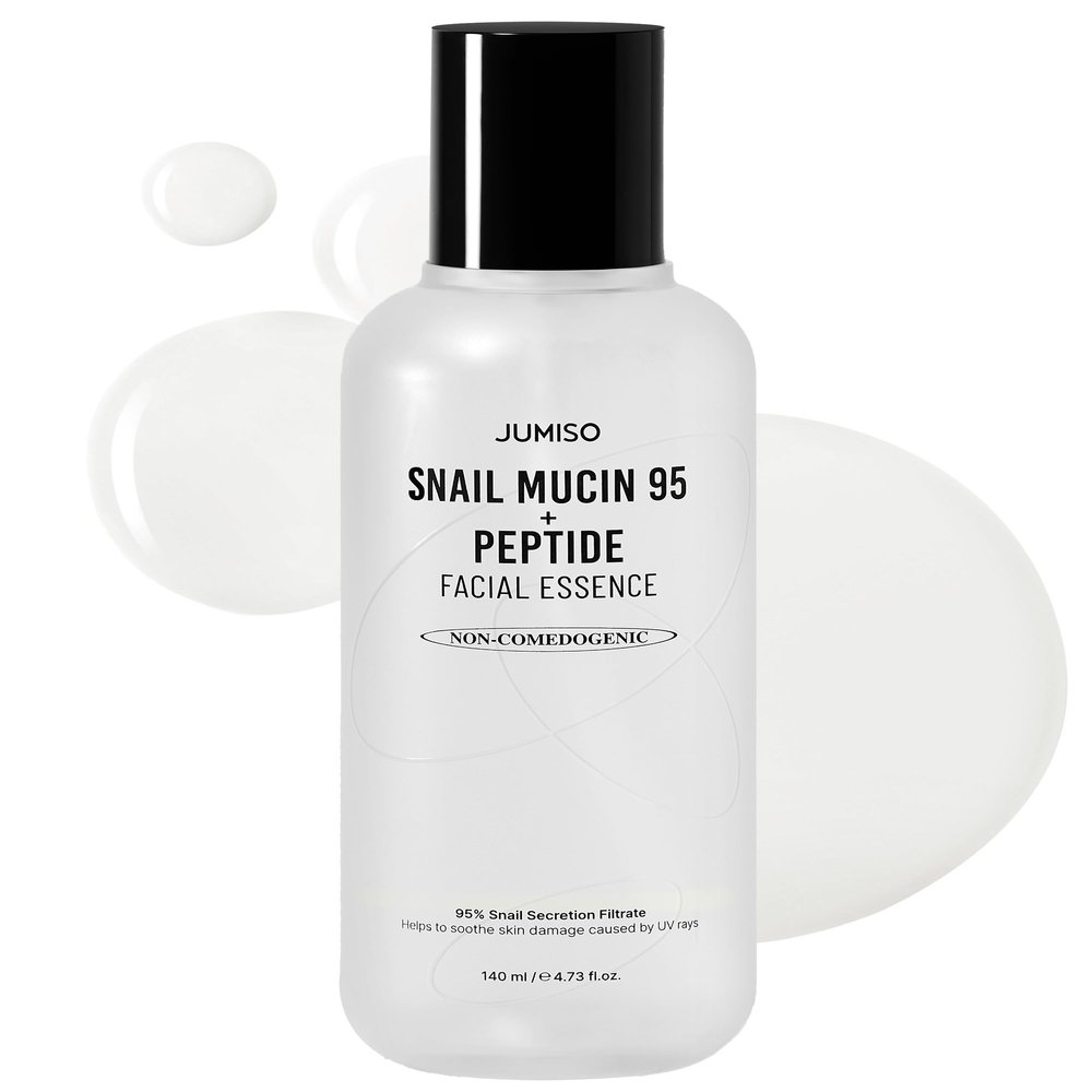 Jumiso Snail Mucin 95 + Peptide Facial Essence, 4.73 fl oz (140 ml)