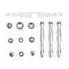 Dermabrasion Tips, Microdermabrasion Tips, Stainless Steel Microdermabrasion Dermabrasion Tips Accessory Set for Acne Blackhead Removal view 1