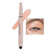 Champagne Eyeshadow Stick, Shimmer Cream Single Eyeshadow Pencil High Pigmented Eye Shadow Brightener Stick, Hypoallergenic Waterproof Long Lasting Highlighter stick Create Multi-Dimensional Eyes Look view 2
