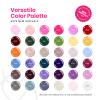 Beetles Gel Polish 36 Colors Nail Set Sparkle Glitter with 3Pcs Base Matte and Glossy Top & Nail Art Brushes Set with Nail Extension Gel Brush Nail Art Liner Brush and Nail Dotting Pen Salon at Home D view 3