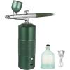 EXCEART Mini Airbrush Paint Set Handheld Spray Tattoo Kit Nail Art Face Moisturizer Portable Airbrush Compressor Kit view 1