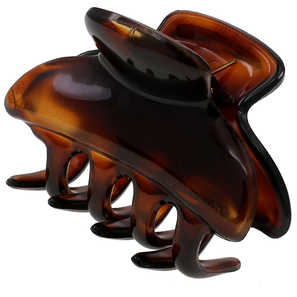 Camila Paris CP3549 French Hair Clip for Women, Small, Tortoise Shell 2.5 Inch Girls Hair Claw Clips Jaw Fashion Durable Styling Hair Accessories for Women, Strong Hold No Slip Grip, Made in France