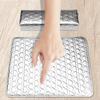 Uonlytech Nail Salon Wrist Pad Square Hand Pillow Nail Art Hand Rest Wrist Support Pillow Heart Design view 2