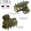 Camila Paris CP3556 French Hair Clip for Women, Small, Green 1.5 Inch Girls Hair Claw Clips Jaw Fashion Durable Styling Hair Accessories for Women, Strong Hold No Slip Grip, Made in France view 2