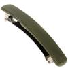 Camila Paris CP3560 French Hair Barrette Clip for Girls, Green Rubberized Metal Clasp, Strong Hold Grip Hair Clips for Women, No Slip Durable Styling Girls Hair Accessories, Made in France view 1