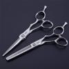 Hair Cutting Scissors Set 6.0 Inch,440C Stainless Steel Hairdressing Shears Styling Tool (Straight Scissors And Teeth Scissors),for Salon,Barbers Or Home Use view 1
