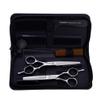 6.0 Inch Professional Hairdresser Scissors Set,Thinning Hairdressing Hair Cut Set Salon Styling Tools,(2 Scissors+Bag+Comb) for Salon,Barbers Or Home Use view 1