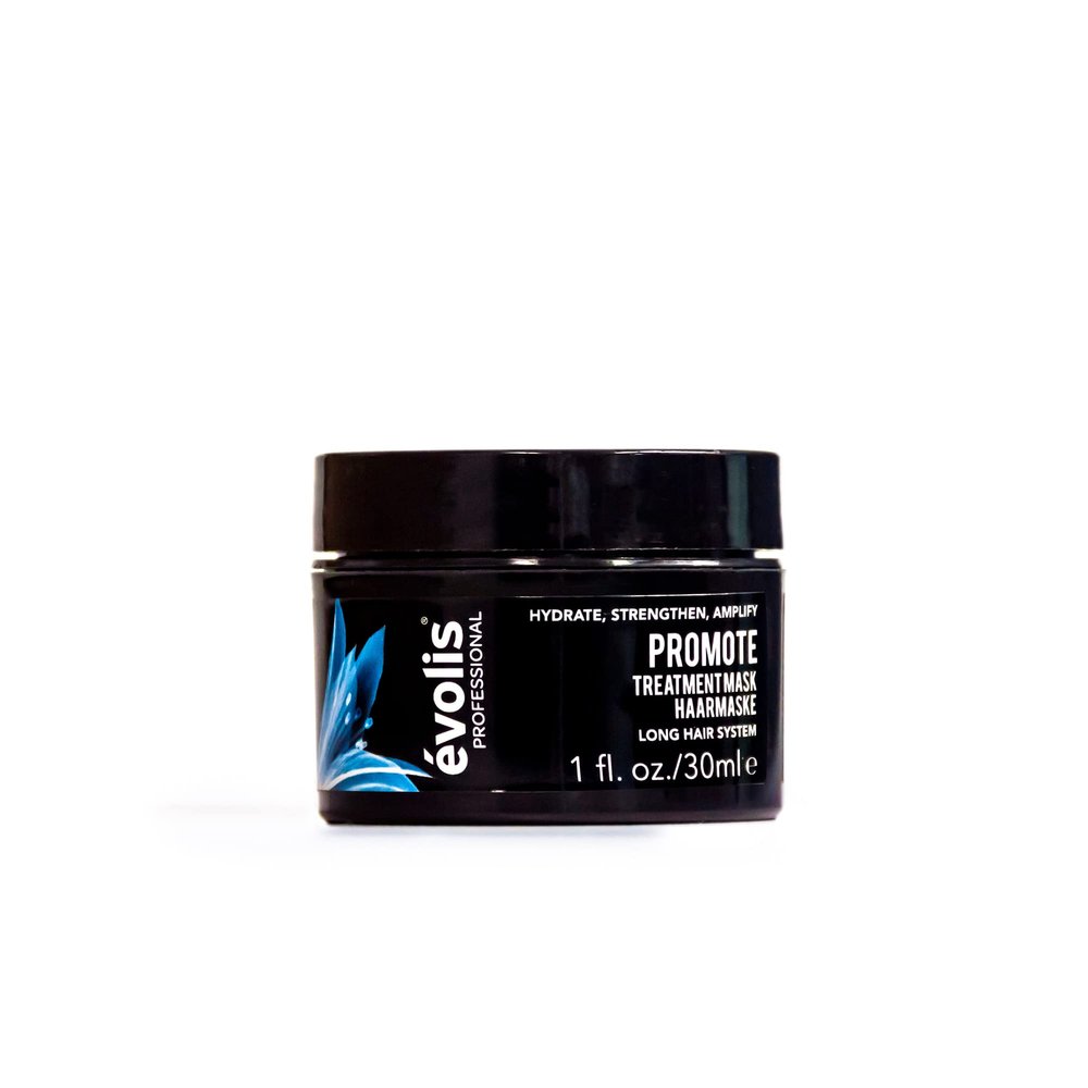 EVOLIS Promote Nourishing Treatment Mask - Deep Conditioning Hair Mask to Support Hair Growth - Hydrating Hair Mask for Dry, Damaged Hair - Travel Size (1 fl oz)
