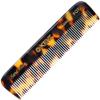 Kent FOT TY Fine Tooth Comb for Men - Handmade Pocket Comb for Travel, Styling, Fine or Thinning Hair, Mustache and Beard Care Handpolished Saw-Cut Made in England view 1