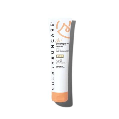 SOLARA SUNCARE Go! Mineral Defense SPORT Superfruit Body Sunscreen, SPF 50
