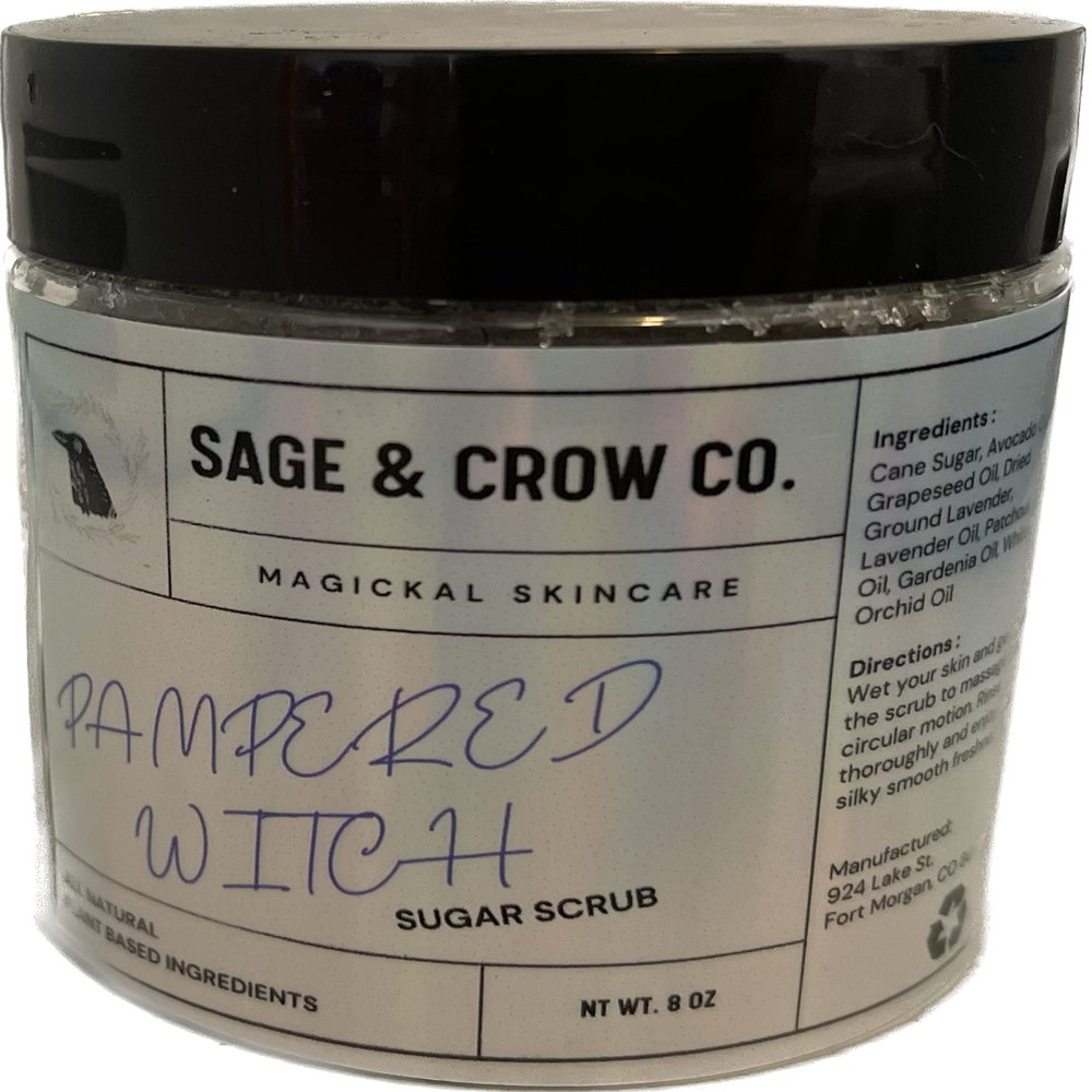 Pampered Witch - Floral Sugar Scrub (4 oz)