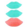 3Pcs Silicone Lip Scrub Brush Set Gentle Facial Cleansing Tool for Unclogging Pores and Exfoliating Dead Skin view 1