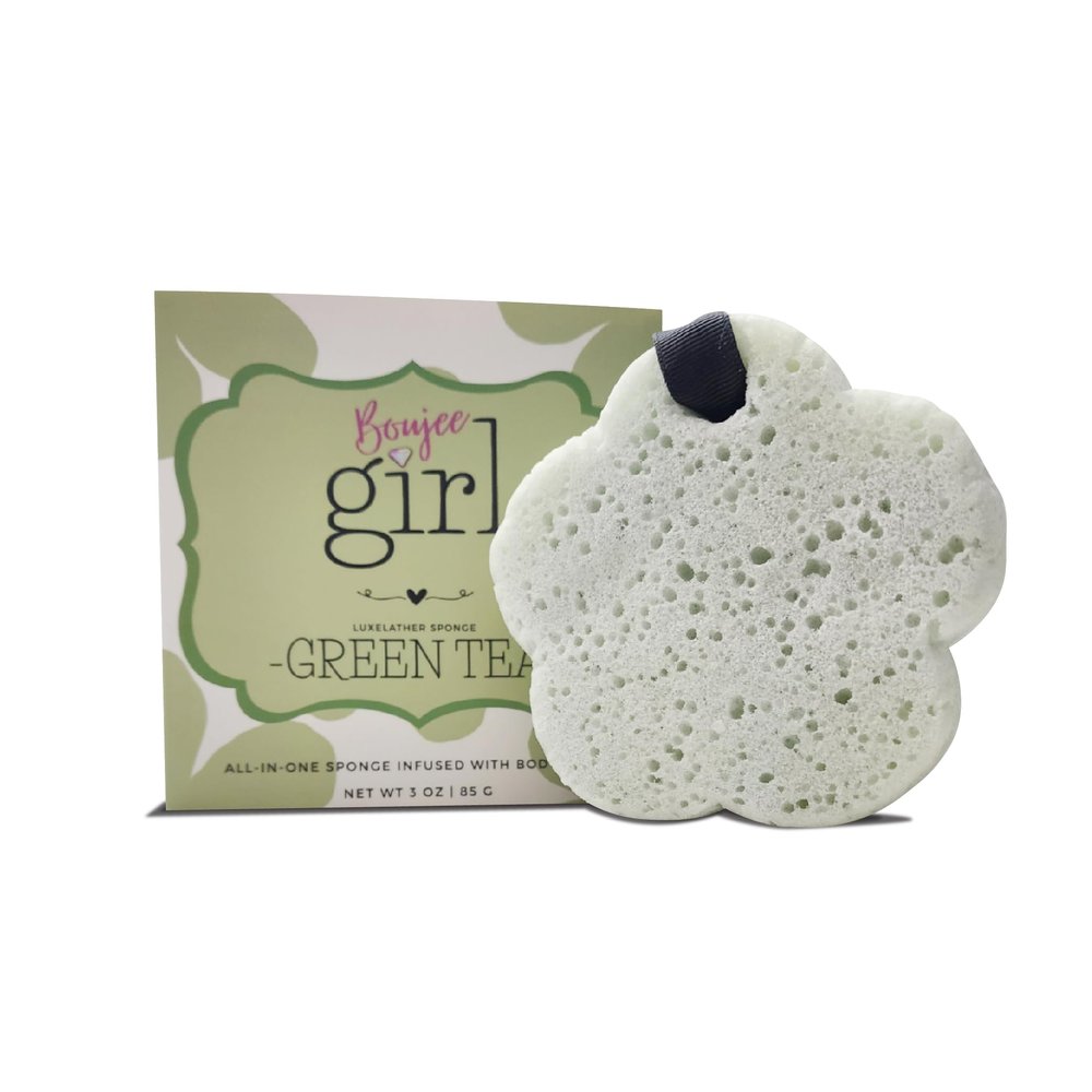 Soap Infused Sponge for Shower Shower Sponge for Body - Pre Soaped & Scented Shower Sponge, Bath Sponges for Shower Women, Body Sponge for Bathing, Spa & Travel