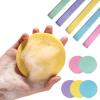 120Pcs Compressed Facial Sponges Face Cleansing Sponge exfoliating sponge for Face Cleansing,Massage, Mask, Makeup Removal (Mix-color) view 2