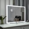 BEAUTME Vanity Mirror with Lights for Tabletop,Hollywood Lighted Makeup Mirror for Dressing Room & Bedroom,Big Desk Mirror Vanity (920150680mm) view 2