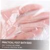 FOMIYES Foot Soaking Bag Foot Bath Plastic Bags 170pcs Thickened Leakproof for Pedicure view 4