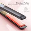Wavytalk 1 Inch Negative Ion Hair Straightener Matte Black and Mini Flat Iron Black view 4