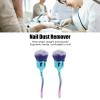 Nail Art Dust Brush, Manicure Cleaner Brush, 2PCS Rose Shape Nail Art Cleaner Brush Nail Powder Brush for Remove Nail Dust and Powder, Multifunctional Blush Brush for Makeup view 2
