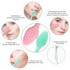 20 Pack Silicone Lip Scrub Brushes, Beomeen Double-Sided Exfoliating Lip Brush Soft Silicone Lip Scrubber Exfoliator Tool Blackhead Remover for Skincare (Green, Pink) view 4