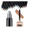 Flashstar Highlighter Eyeshadow Stick Waterproof Glitter Eye Shadow Pencil Eyeliner Pen, Pearl Shimmer, 2 in 1 Metallic Lying Silkworm Eyeshadow Highlighter Makeup Kit for Girls Women (02 Gray) view 1