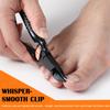 BEZOX Podiatrist Toenail Clippers, Heavy Duty Ingrown Nail Clippers for Thick Nails, Surgical Grade Stainless Steel Pordiatry Ingrwon Toenail Tools - Black view 3