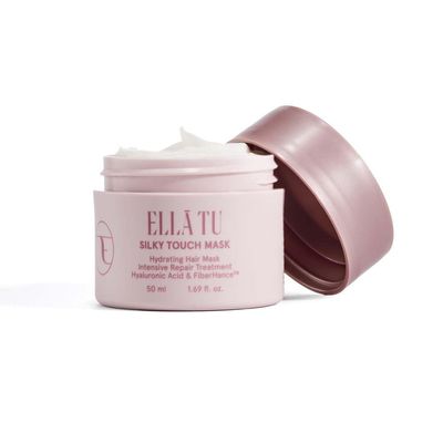 Elltu Silky Touch Travel size- For Dry, Damaged, Color-Treated Hair - Nourishing Formula with Hyaluronic Acid (Mask 1.7oz)