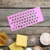 1 Set Lipstick Mold Makeup Stuff Lip Balm Holder Cosmetic Tray Lip Balm Tray and Spatula Makeup Lip Gloss Makeup Kit Pill Kit DIY Manual Pp Purple view 3