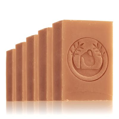 Organic Face and Body Soap Bars for Dry, Normal Skin for Women and Men Pack of 5