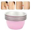 10pcs Wax Melting Bowls, Melting Wax Bowl, Wax Bean Melting Bowl, Wax Bowl Wax Aluminum Melting Bowls Foil Melting Wax Bean Waxing Body Hair Removal Tool Container for Beauty Salon view 4