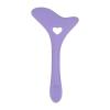 Eyeliner Stencils, Eyebrow Pencil Stencil Reusable Silicone, Eye Makeup Tool with Cream Applicator for Eye Shadow Mascara Drawing (Color : Purple) view 1