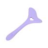 Eyeliner Stencils, Eyebrow Pencil Stencil Reusable Silicone, Eye Makeup Tool with Cream Applicator for Eye Shadow Mascara Drawing (Color : Purple) view 4