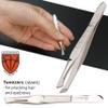 3 Swords Germany - brand quality 3 piece manicure pedicure grooming kit set for professional nail care scissors file genuine leather case in gift box, Made in Solingen Germany view 3