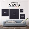 ARTCANVAS Make Up Eyes Shadows Fashion Glam Studio Beauty Salon Canvas Art Print Stretched Framed Painting Picture Poster Giclee Wall Decor - 12" x 12" (0.75" Deep) view 3